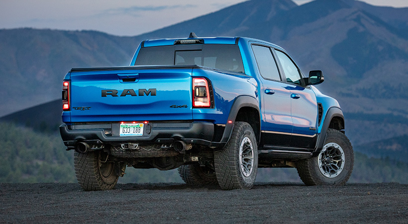 La RAM 1500 TRX 2022 está ya disponible en todos los concesionarios de la firma, con un precio de salida de $98,780. Foto: RAM