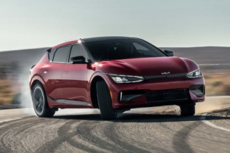 KIA EV6 GT, prueba de manejo en Nevada