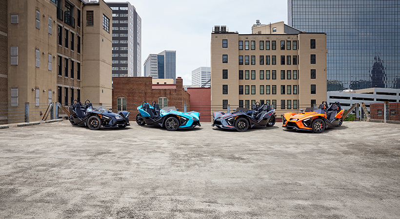 Polaris Slingshot 2023 estrena nuevos colores para este año-modelo. Foto: Polaris
