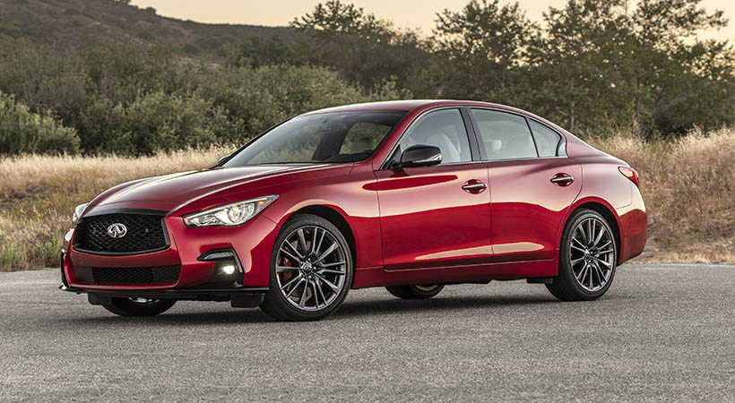 El modelo base es el Q50 Luxe. Foto: Infiniti