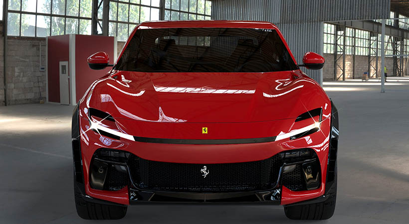 DMC da una opción para los clientes del Purosangue que deseen modificarlo. Foto: DMC