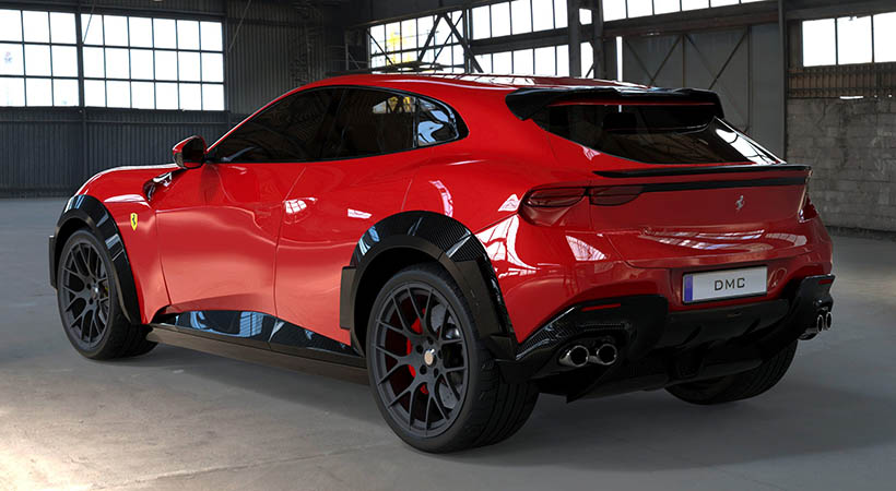 A esto se suma también un nuevo sistema de escape deportivo de titanio, diseñado por DMC. Foto. DMC