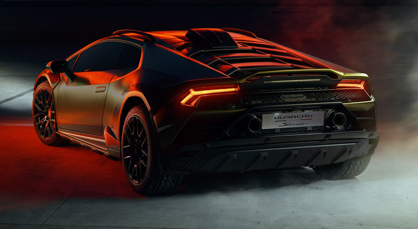 El diseño más robusto va acorde con las capacidades todoterreno del auto. Foto: Lamborghini