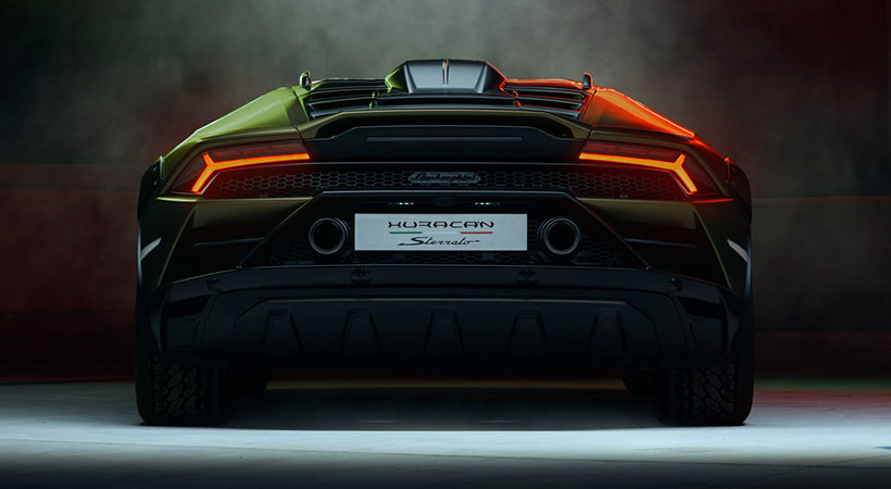 El V10 atmosférico produce 602 hp y 413 lb/pie de torque. Foto: Lamborghini