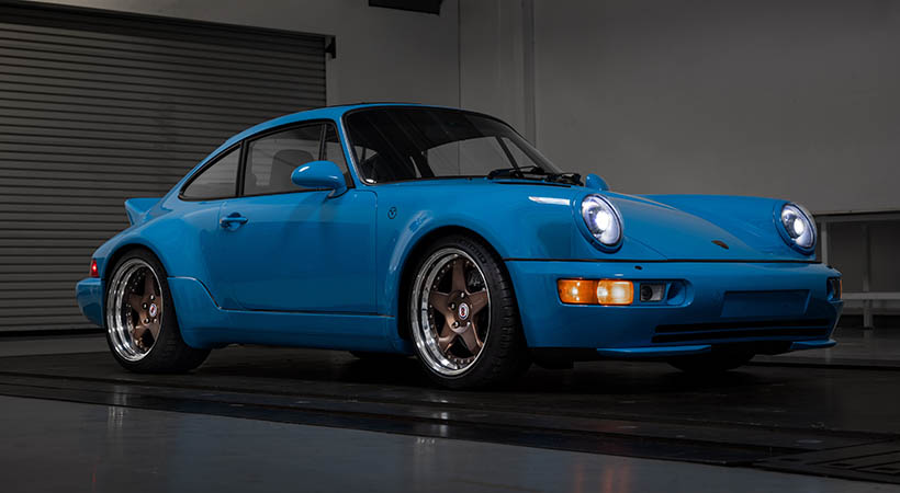 Para esta preparación, Everrati presentó su carrocería ancha “Signature”, basada en la que montaba originalmente el deportivo de Zuffenhausen. Foto: Everrati