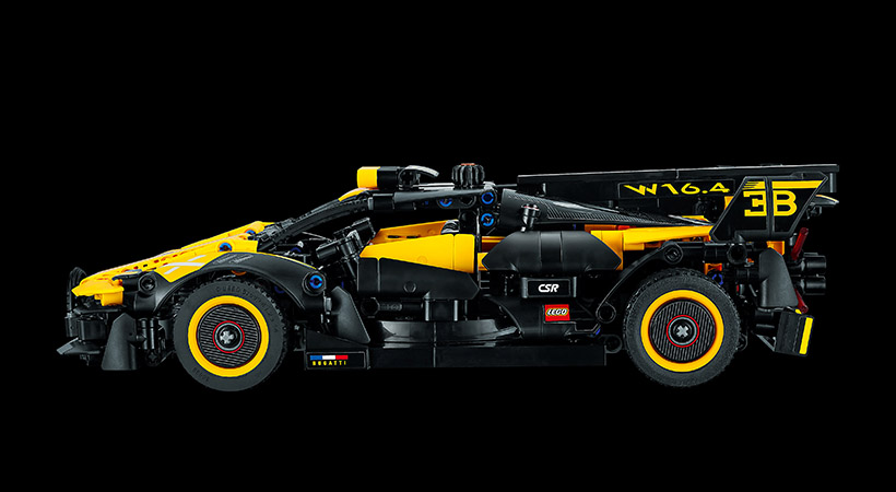 Lego Technic Bugatti Bolide prosigue la tendencia del Lego Bugatti Chiron presentado hace unos meses. Foto: Lego