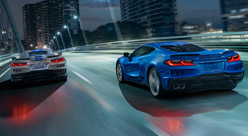 El E-Ray estará disponible en versiones coupè y convertible. Foto: Chevrolet