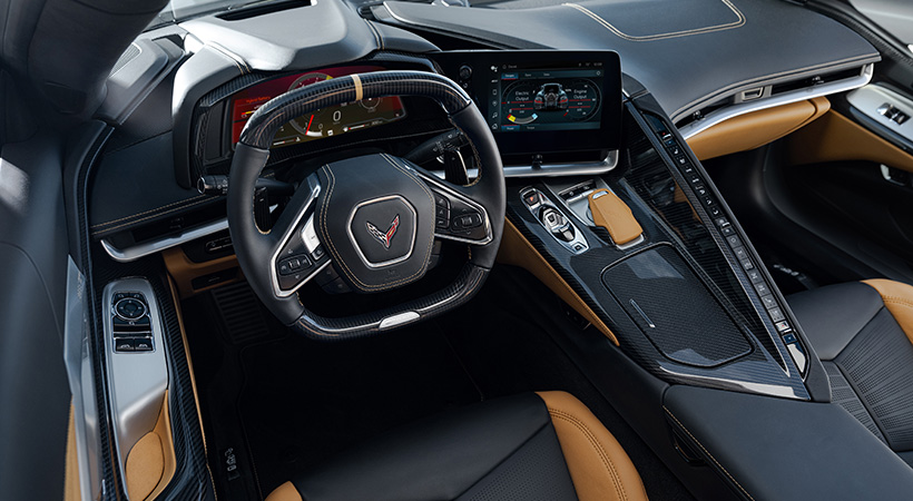 El sistema de infotenimiento tiene gráifcos exclusivos para el modelo eléctrico. Foto: Chevrolet