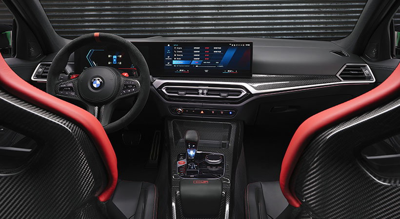 La nueva pantalla curva de 12.3 pulgadas es uno de los destaques del interior. Foto: BMW