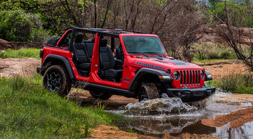 Jeep Wrangler Rubicon 4xe 2023, disponible a partir de los $69,185. Foto: Jeep