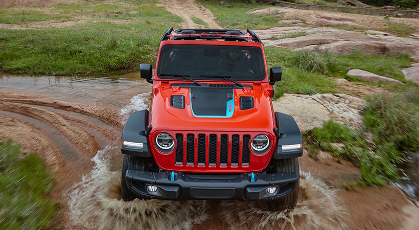 El verdadero problema de este modelo llega cuando intentamos pasar del modo de conducción combinado al solo eléctrico. Foto: Jeep