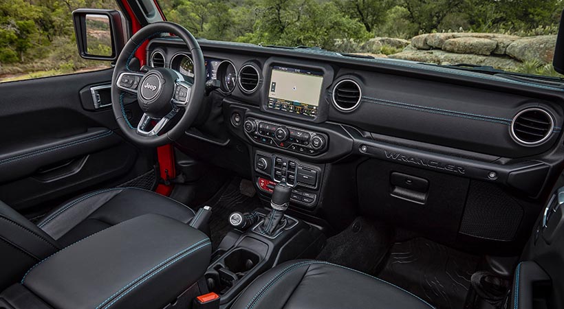 El interior cuenta con materiales de buena calidad. Foto: Jeep