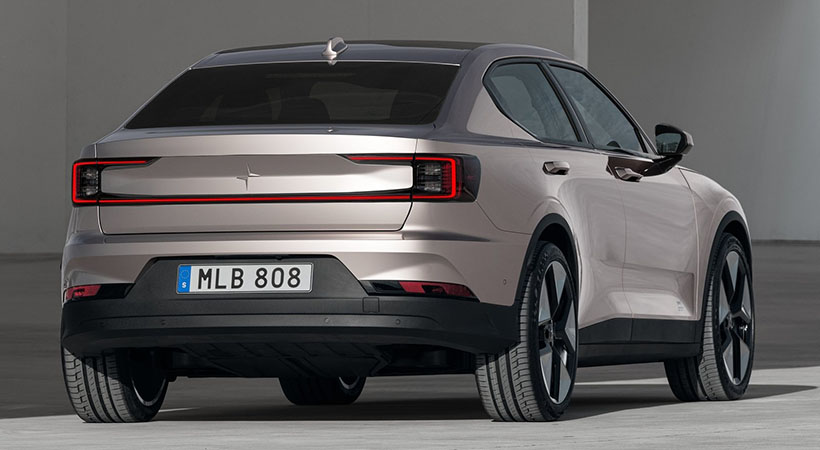 Está construido sobre la plataforma CMA de Volvo Cars para autos eléctricos. Foto: Polestar