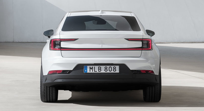 El diseño exterior es sumamente atractivo. Foto: Polestar