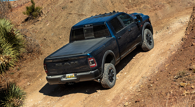 Cuenta con mucha capacidad off-road. Foto: RAM