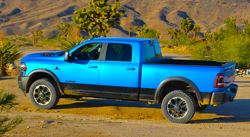 Esta versión es una combinación de la legendaria Power Wagon creada solo para el todoterreno y la Rebel 1500. Foto: Ricardo Rodríguez-Long