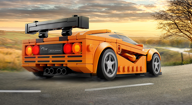 La sociedad entre McLaren y LEGO inició hace sesenta años. Foto. LEGO