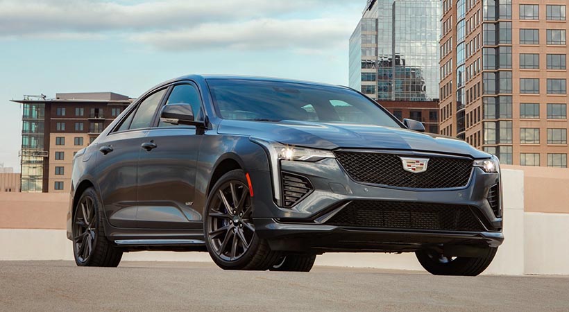 El Cadillac CT4 V-Series permite la personalización por intermedio de los paquetes de opciones. Foto: Cadillac