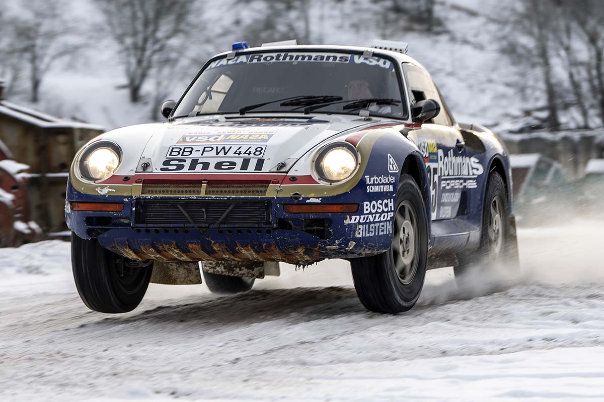 El Porsche 959 París-Dakar original de 1986 fue restaurado en su totalidad
