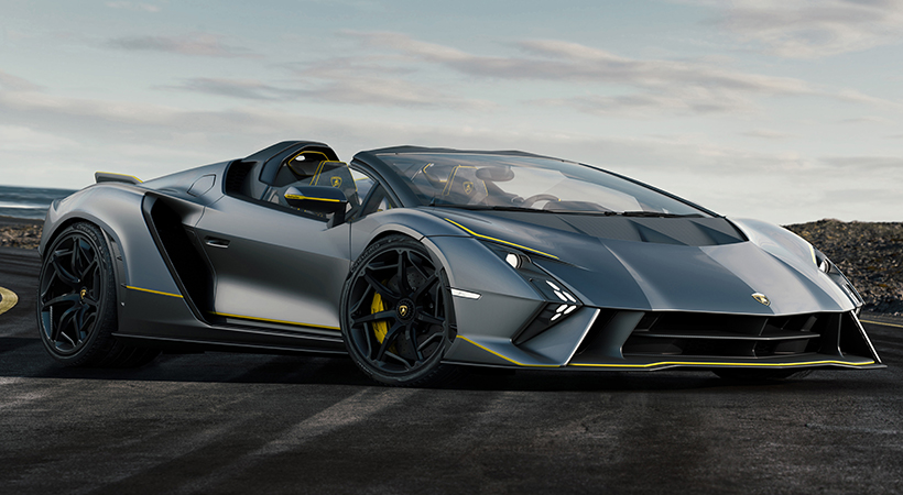 Los Lamborghini Invencible y Lamborghini Auténtica son un par de one-off que despiden de manera definitiva a los autos puramente V12 de la marca. Foto: Lamborghini