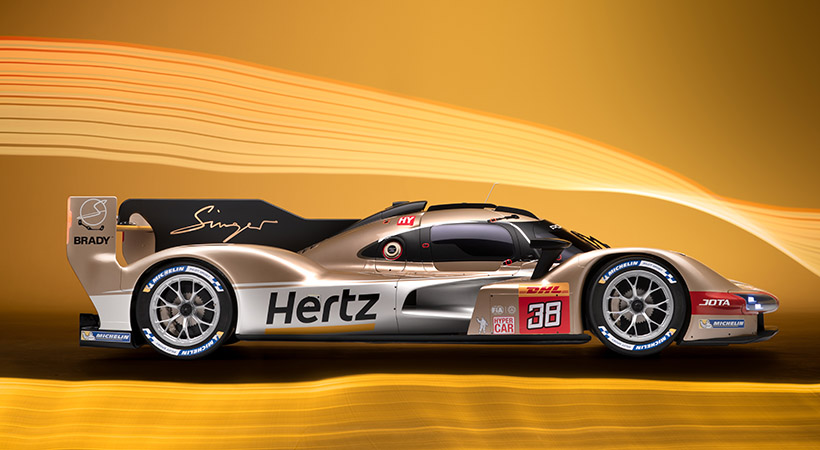 Brady, como marca de ropa, aplicará su conocimiento de dos décadas de innovación para crear la vestimenta del Hertz Team JOTA. Foto: Nick Dungan Photography