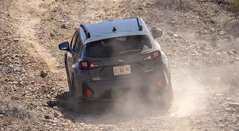 Crosstrek 2024 está pensado enteramente para tener aventuras fuera del camino. Foto: Subaru