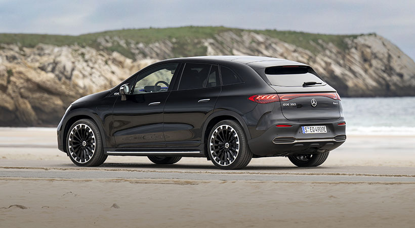 En cuanto al tren motriz, el nuevo Mercedes-Benz EQE SUV se construyó sobre la plataforma EVA 2.0. Foto: Mercedes-Benz