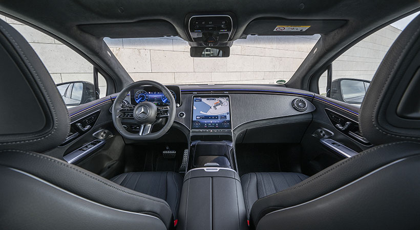 En el interior, el refinamiento y la sofisticación responden adecuadamente a los estándares de la marca. Foto: Mercedes-Benz