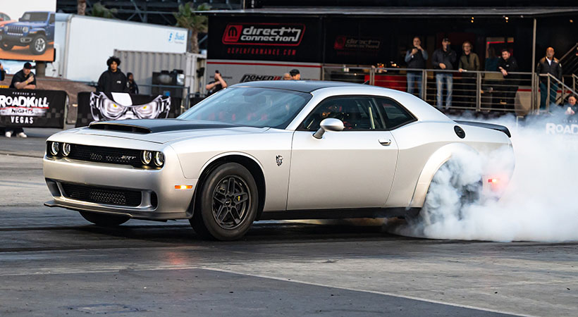Dodge construyó 3,300 unidades del Demon 170. Foto: Dodge