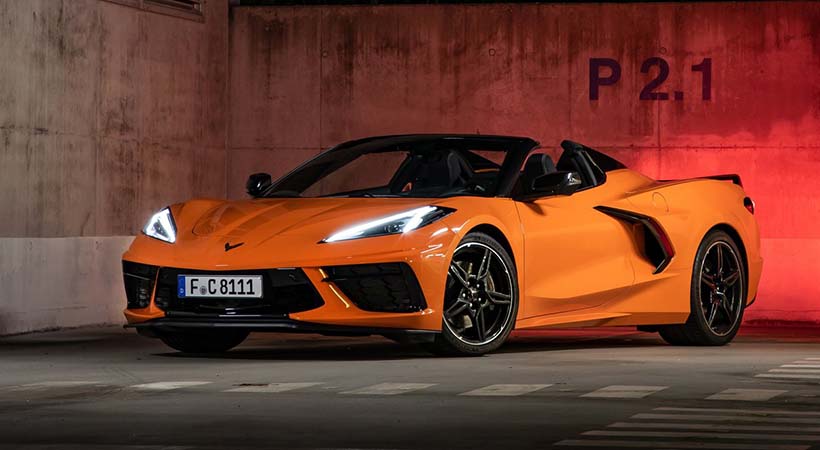 A nivel mecánico la versión 3LT del Chevrolet Corvette Stingray Convertible 2023 incorpora un bloque V8 de 6.2 litros que entrega 490 caballos de fuerza y 465 lb-pie de torque. Foto: Chevrolet