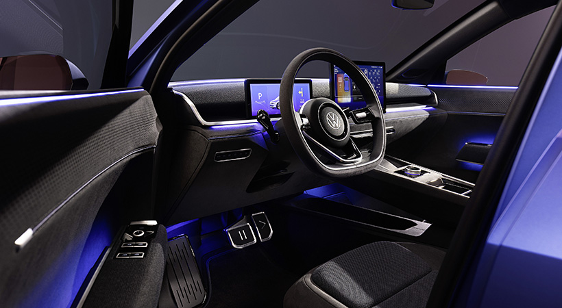 La cabina exhibe un diseño moderno y muy tecnológico. Foto: Volkswagen