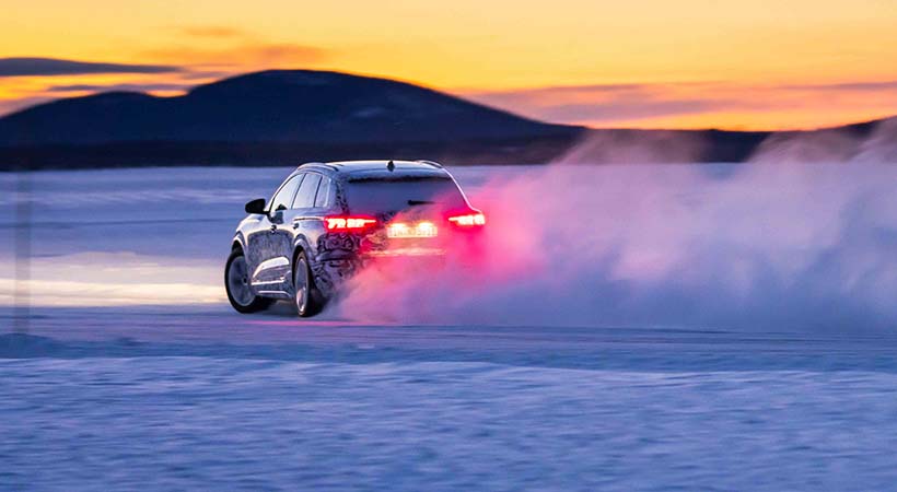 Q6 e-tron es el primer modelo en utilizar la Plataforma Premium Eléctrica (PPE). Foto: Audi