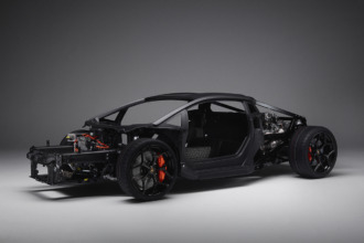 Un chasis de fibra de carbono es el segundo adelanto del Lamborghini LB744