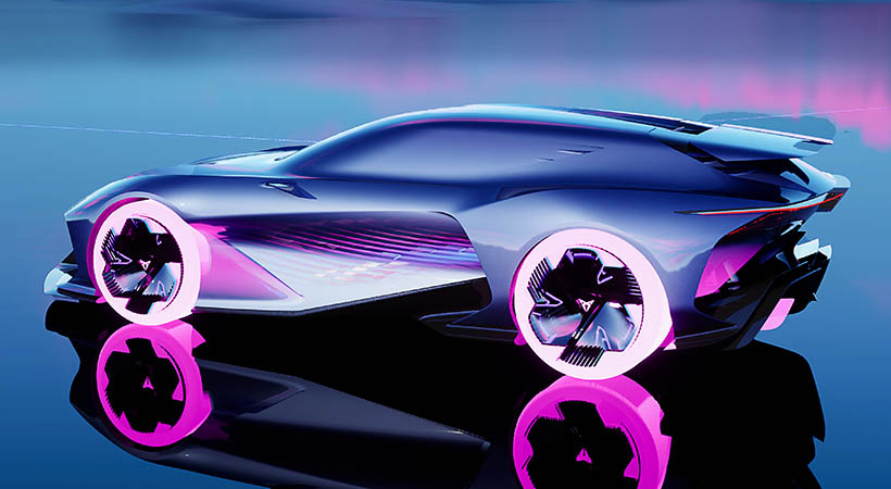 Cupra también ha creado un laboratorio virtual llamado Hyper Configurator, donde los usuarios pueden ejercitar su creatividad para crear un DarkRebel único. Foto: Cupra