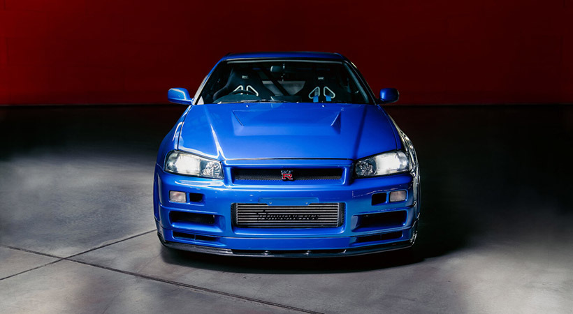 Concretamente, el GT-R R34 que saldrá a subasta muy pronto es la unidad marcada con el número de chasis BNR34-400109. Foto: Bonhams