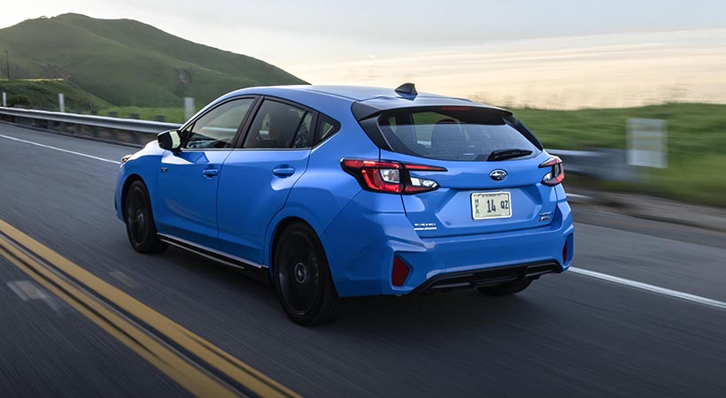 En general, la versión RS del Subaru Impreza denota una gran deportividad, de defensa a defensa. Foto: Subaru