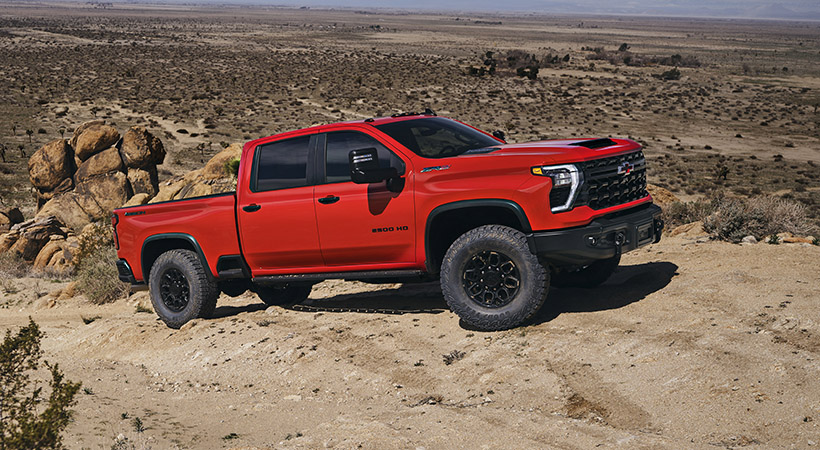 Cuenta con una suspensión específica para off-road. Foto: Chevrolet.