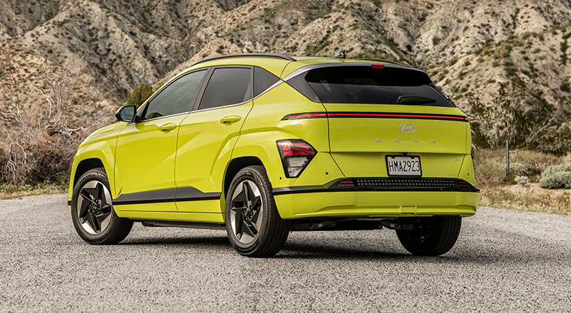 Hyundai Kona eléctrico llegará al mercado en el otoño. Foto: Hyundai