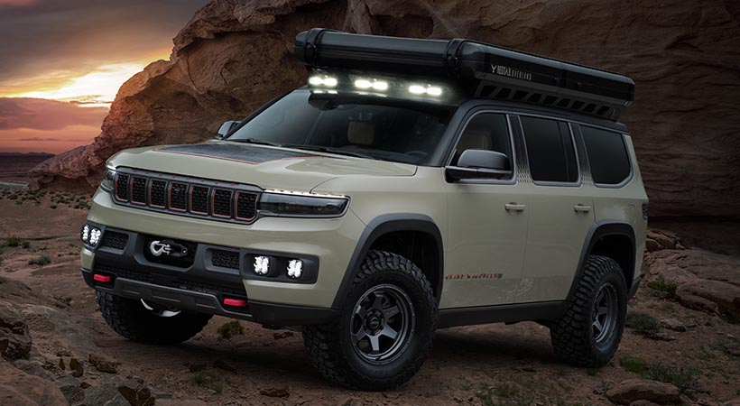 Jeep Grand Wagoneer Overland Concept, revelación en el Easter Jeep Safari