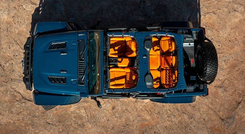 El modelo cuenta con salpicaderas planas. Foto: Jeep