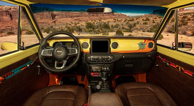 El interior fue completamente renovado. Foto: Jeep