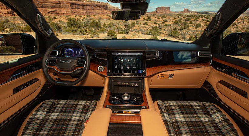 El interior fue completamente personalizado. Foto: Jeep