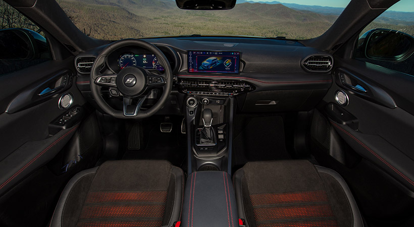 Interior del Dodge Hornet 2023 R/T. Foto: Dodge