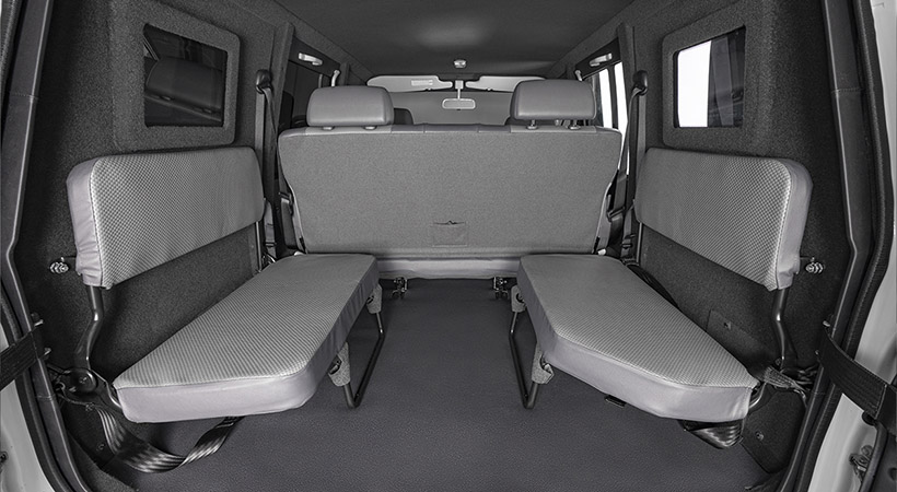 El fabricante ofrece la posibilidad de personalizar el interior. Foto: Inkas