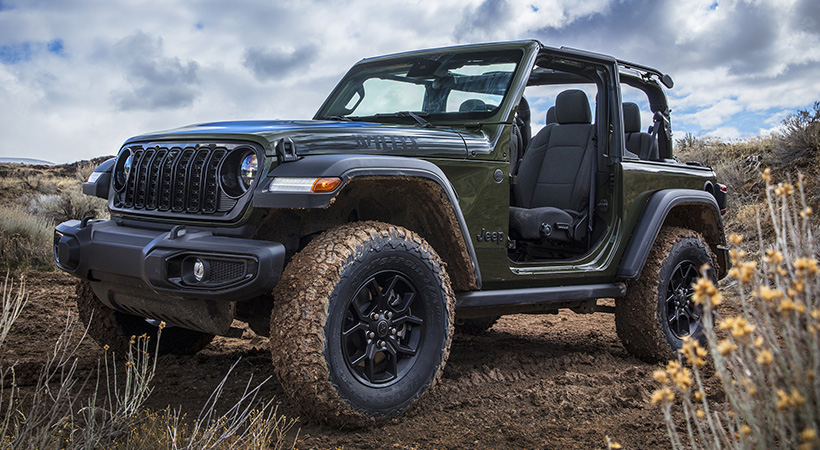 El nuevo Jeep Wrangler 2024 trae consigo más capacidad todoterreno, más libertad de modificación, y un nuevo modelo más lujoso. Foto: Jeep