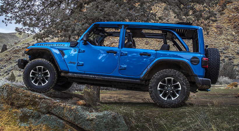 El nuevo Rubicon X es una versión más lujosa y capaz en todoterreno. Foto: Jeep
