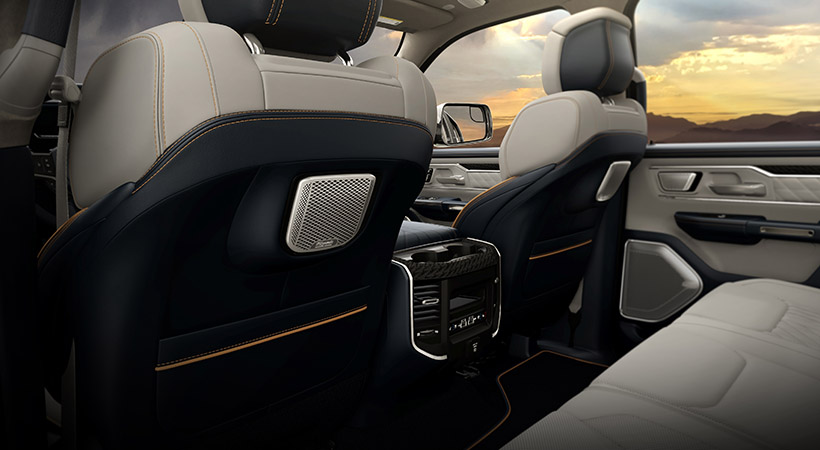 Parte posterior de la RAM 1500 REV. Foto: RAM