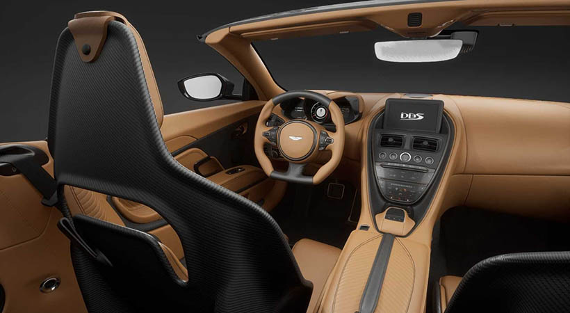 El interior puede ser personalizado a gusto del cliente. Foto: Aston Martin