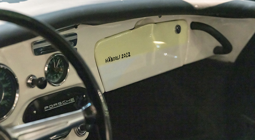 En el interior también fue modificado. Foto: Porsche