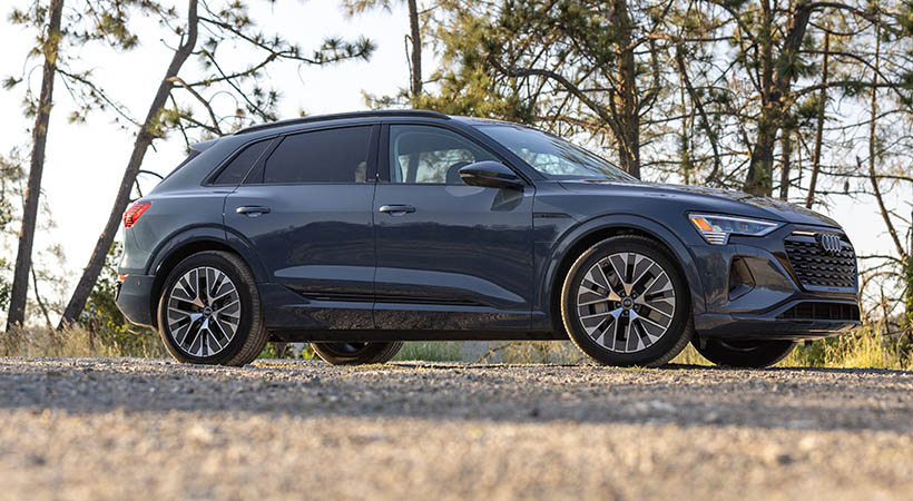 El mercado de los vehículos eléctricos de lujo ha avanzado significativamente desde el lanzamiento del primer Audi EV en 2018. Foto: Audi